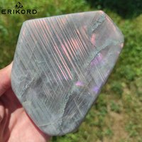 704G Purpur-Labradorit-Kristall Polierte Purpur-Labradorit-Platte Purpur-Blitz Großer Labradorit Aus Madagaskar Naturkristallmuster von ErikordGems