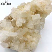 948G Großer Quarz-Kristall-Cluster-Natürlicher Klarer Quarz-Mineralgelb-Quarz-Kristalle Pakistan-Rauquarz-Muster-Natürlicher Roher Quarz von ErikordGems