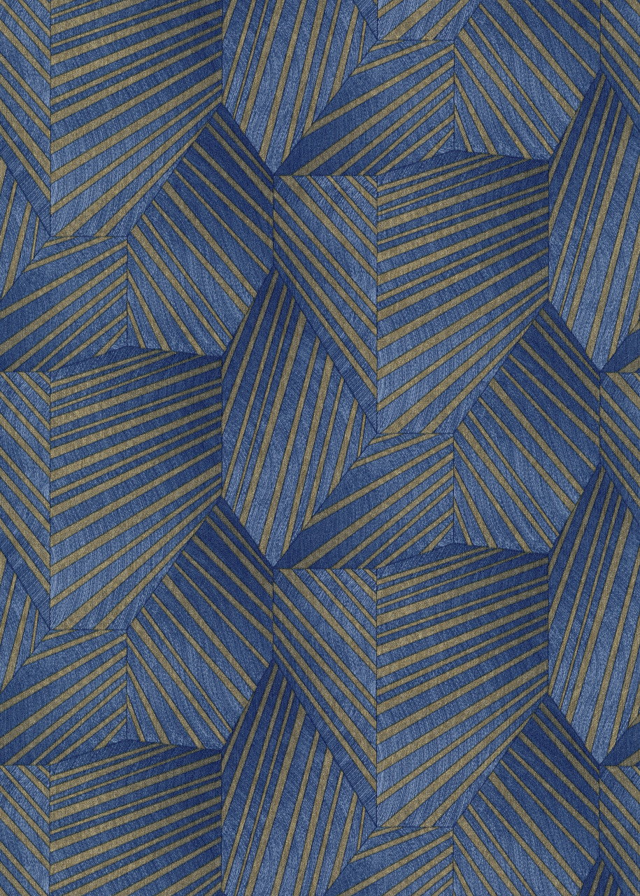 Erismann Vliestapete 10152-08 ELLE Decoration grafik blau 10,05 x 0,53 m von Erismann
