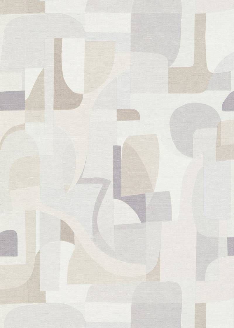Erismann Vliestapete Fragment Grafisch grau 10,05 x 0,53 m von Erismann