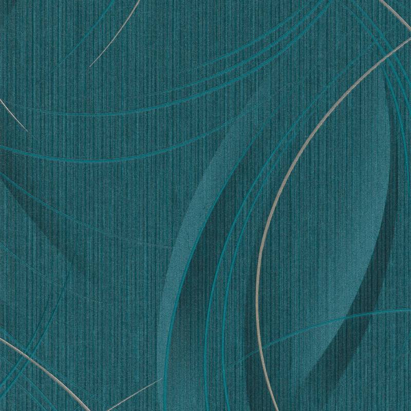 Erismann Vliestapete Guido Maria Kretschmer '10218-19 Fashion for walls' Grafisch türkis 0,53 x 10,05 m von Erismann