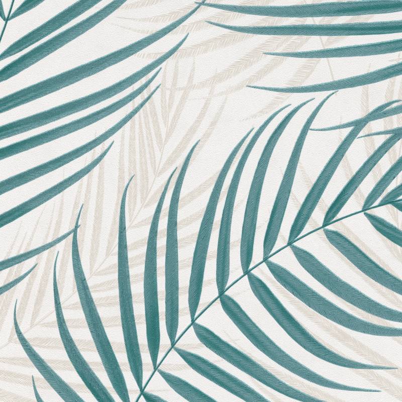 Erismann Vliestapete Guido Maria Kretschmer '10221-19 Fashion for walls' Floral türkis 0,53 x 10,05 m von Erismann