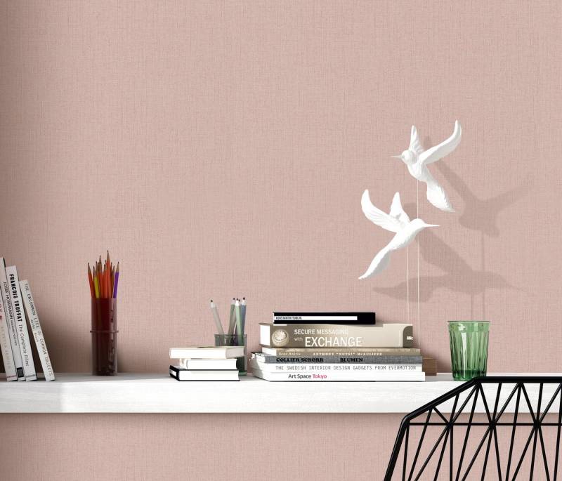 Erismann Vliestapete PVC-freie Vliestapete ELIN, leicht strukturiert, (1 St), Phthalate frei von Erismann