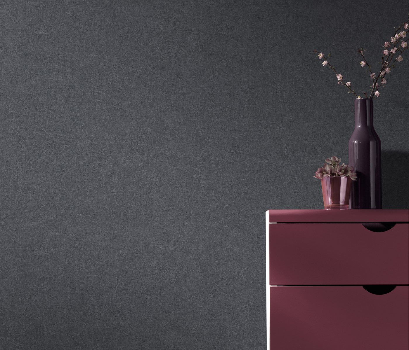 Erismann Vliestapete Vliestapete DASH, leicht strukturiert, Strukturmuster, Ton-in-Ton, matt, unifarben, (1 St), Phthalate frei von Erismann