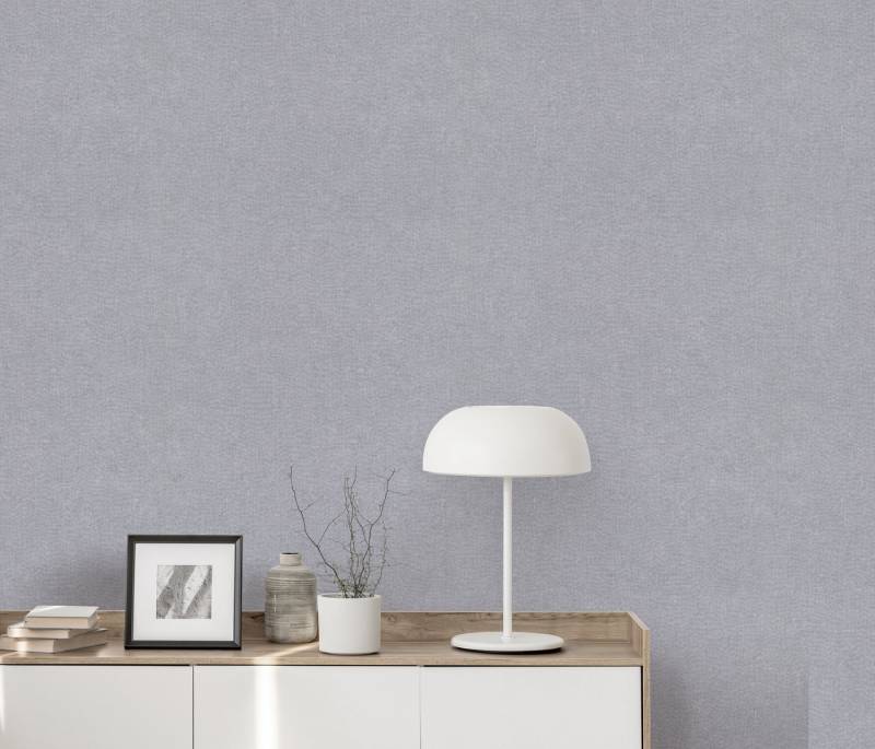 Erismann Vliestapete Vliestapete DASH, leicht strukturiert, Strukturmuster, Ton-in-Ton, matt, unifarben, (1 St), Phthalate frei von Erismann