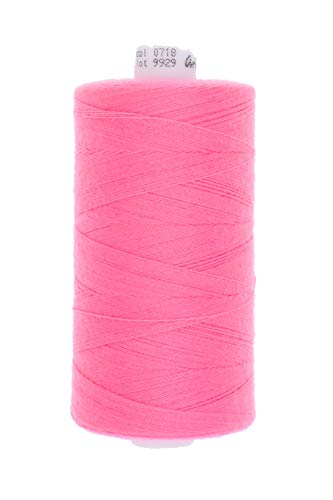 1000 Meter Nähgarn Stärke 30 50 80 120 (718 - pink, Stärke 80 - mittel) von Erlif