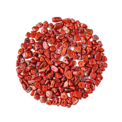 Natürlicher roter Jaspis-Chip-Stein,Perlen,gebohrte Kristall-Edelstein-Chips,5–8mm,unregelmäßige Kristallperle mit Löchern für Armbänder,Halsketten,Ohrringe,Schmuckherstellung,Kristallbaum-Handwerk Natürlicher roter Jaspis-Chip-Stein,Perlen,gebohrte Kristall-Edelstein-Chips,5–8mm,unregelmäßige Kristallperle mit Löchern für Armbänder,Halsketten,Ohrringe,Schmuckherstellung,Kristallbaum-Handwerk von Erliway