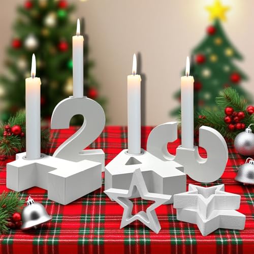 Zahlen Kerzenständer Advent, Zahlen Kerzenhalter Holz, Zahlen Kerzenständer 1-4, Adventszahlen Kerzenhalter, Zahlen Kerzenhalter Für Advent, Ideal Zum Steigern Der Festlichen Atmosphäre Zahlen Kerzenständer Advent, Zahlen Kerzenhalter Holz, Zahlen Kerzenständer 1-4, Adventszahlen Kerzenhalter, Zahlen Kerzenhalter Für Advent, Ideal Zum Steigern Der Festlichen Atmosphäre von Eroionet