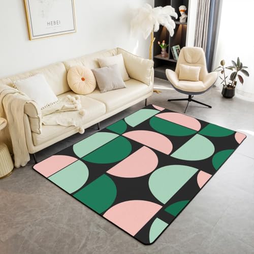 Erosebridal Teppich im Retro-Stil, Boho-Stil, Wohnzimmerteppich, 12,7 x 17,8 cm, Vintage, geometrisch, abstrakt, dekorativer Teppich, bunt, moderne Kunst, Indoor-Bodenmatte Erosebridal Teppich im Retro-Stil, Boho-Stil, Wohnzimmerteppich, 12,7 x 17,8 cm, Vintage, geometrisch, abstrakt, dekorativer Teppich, bunt, moderne Kunst, Indoor-Bodenmatte von Erosebridal