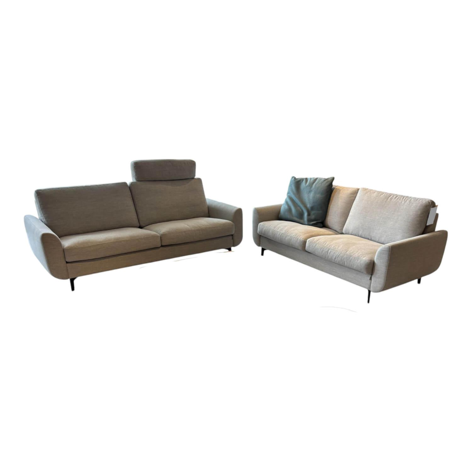 Garnitur Classics 830 Stoff 2026.08 Ruig Grau-Natur Metallfuß Schwarz Garnitur Classics 830 Stoff 2026.08 Ruig Grau-Natur Metallfuß Schwarz von Erpo