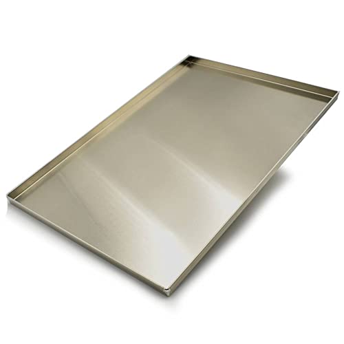 Erre4m Backblech 60 x 40 x 3 (H) cm. Professionelles Aluminium. von Erre4M