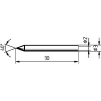 Ersa - 012 bd Lötspitze Bleistiftform Spitzen-Größe 0.3 mm Inhalt 1 St. Ersa - 012 bd Lötspitze Bleistiftform Spitzen-Größe 0.3 mm Inhalt 1 St. von Ersa