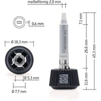 Lötspitze meißelförmig Breite 2,0 mm 0142CDLF20/SB Lötspitze meißelförmig Breite 2,0 mm 0142CDLF20/SB von Ersa