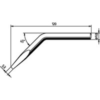 Ersa 0152JD Lötspitze Meißelform, gebogen Inhalt 1 St. Ersa 0152JD Lötspitze Meißelform, gebogen Inhalt 1 St. von Ersa