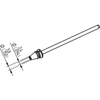 Ersa 0742ED2438H/SB Entlötspitze Konisch Spitzen-Länge 79.25 mm Inhalt 1 St. von Ersa