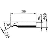 Ersa 0842ID Lötspitze Bleistiftform, ERSADUR Inhalt 1 St. von Ersa