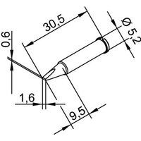 Ersa 102 CD LF 16 Lötspitze Meißelform, gerade Spitzen-Größe 1.6mm Inhalt 1St. Ersa 102 CD LF 16 Lötspitze Meißelform, gerade Spitzen-Größe 1.6mm Inhalt 1St. von Ersa