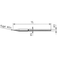 Ersa 212 BD LF Lötspitze Bleistiftform Spitzen-Größe 0.4 mm Inhalt 1 St. von Ersa