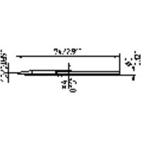 Ersa 212 CD LF Lötspitze Meißelform Spitzen-Größe 1mm Inhalt 1St. von Ersa