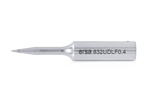 Dauerlötspitze gerade verlängert bleistiftspitz 0,4 mm Durchmesser mit ERSADUR-LF Beschichtung (bleifrei löten) für erhöhte Standzeit 0832UDLF Dauerlötspitze gerade verlängert bleistiftspitz 0,4 mm Durchmesser mit ERSADUR-LF Beschichtung (bleifrei löten) für erhöhte Standzeit 0832UDLF von ersa