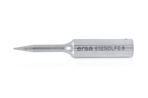 ERSA ERSADUR Dauerlötspitze gerade verlängert bleistiftspitz 0,8 mm Durchmesser mit ERSADUR-LF Beschichtung (bleifrei löten) für erhöhte Standzeit 0832SDLF von ersa