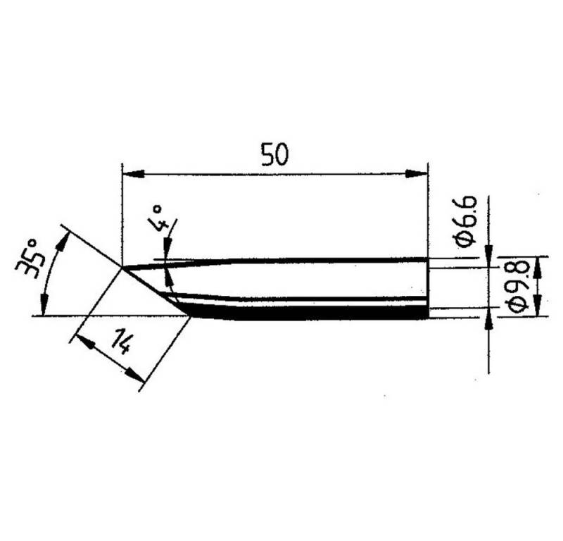 Ersa Lötkolben Ersa 0832GDLF Lötspitze angeschrägt Spitzen-Größe 14 mm Inhalt 1 St., 0832GDLF Ersa Lötkolben Ersa 0832GDLF Lötspitze angeschrägt Spitzen-Größe 14 mm Inhalt 1 St., 0832GDLF von Ersa