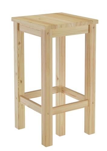 Erst-Holz Barhocker Kiefer Massivholz Tresenhocker wählbar in 60cm oder 80cm 90.71-44-45, Länge:60 cm von Erst-Holz