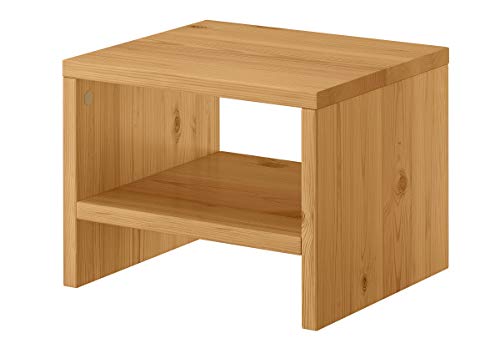 Erst-Holz Nachttisch Beistelltisch modern Kiefer massiv in Eicheton gebeizt 90.20-K5E von Erst-Holz