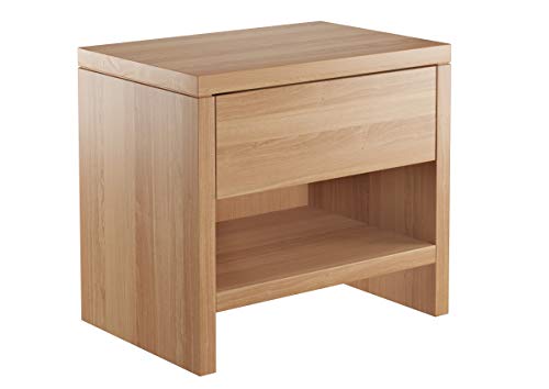 Erst-Holz Nachttisch Buche Nachtkästchen Bettkommode Nachtschrank mit Schublade 90.20-K39 von Erst-Holz