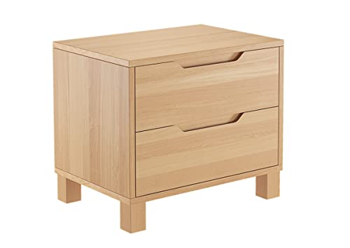 Erst-Holz Nachttisch Buche Nachtkästchen Bettkommode Nachtschrank mit Schublade 90.20-K43 von Erst-Holz