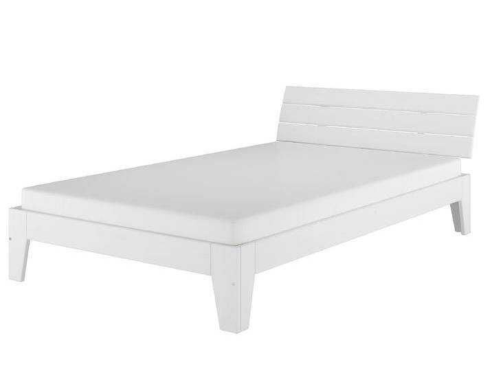 Einzelbett Futonbett Holzbett 120 x 200 cm Kiefer Weiß Einzelbett Futonbett Holzbett 120 x 200 cm Kiefer Weiß von Erst-Holz