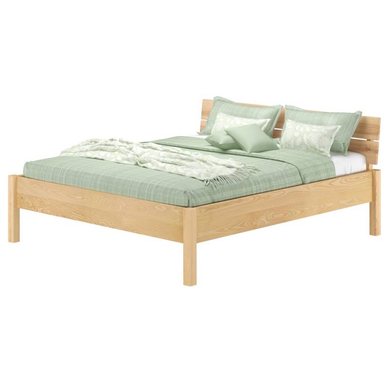 Erst-Holz Doppelbett Metallfrei 160 x 200 Massiv Eschenholz Tischlerarbeit Modell 90 Erst-Holz Doppelbett Metallfrei 160 x 200 Massiv Eschenholz Tischlerarbeit Modell 90 von Erst-Holz