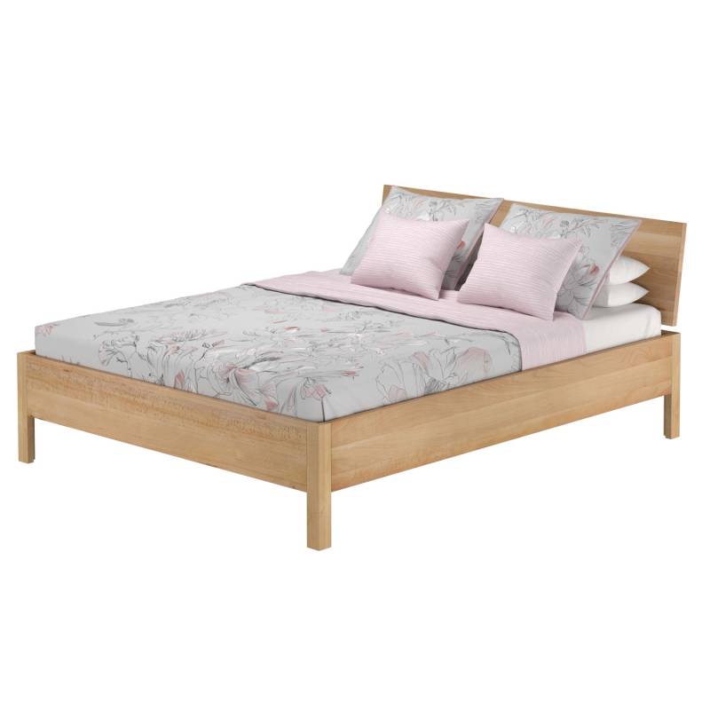 Erst-Holz Doppelbett Metallfrei 160 x 200 Massives Buchenholz Modell 93 Rollrost inkl. Erst-Holz Doppelbett Metallfrei 160 x 200 Massives Buchenholz Modell 93 Rollrost inkl. von Erst-Holz