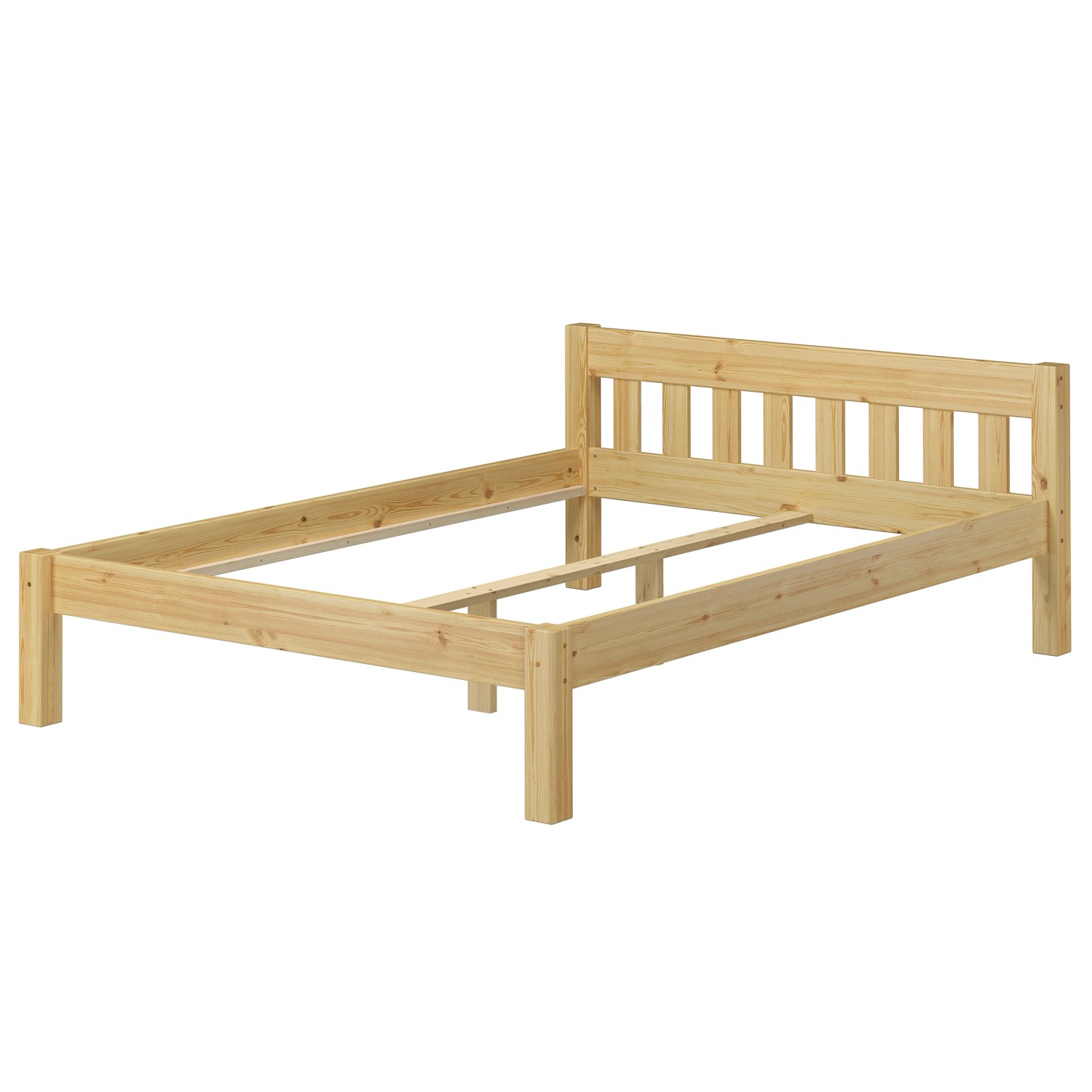 Erst-Holz Ehebett Doppelbett Holzbett 160 x 200 cm Kiefer Massiv Modell 38 ohne Zubehör Erst-Holz Ehebett Doppelbett Holzbett 160 x 200 cm Kiefer Massiv Modell 38 ohne Zubehör von Erst-Holz