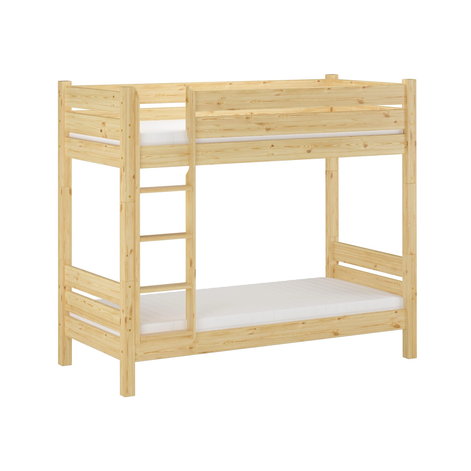 Erst-Holz Etagenbett Extra Stabil für Jugendliche und Erwachsene Rollrost inkl. von Erst-Holz