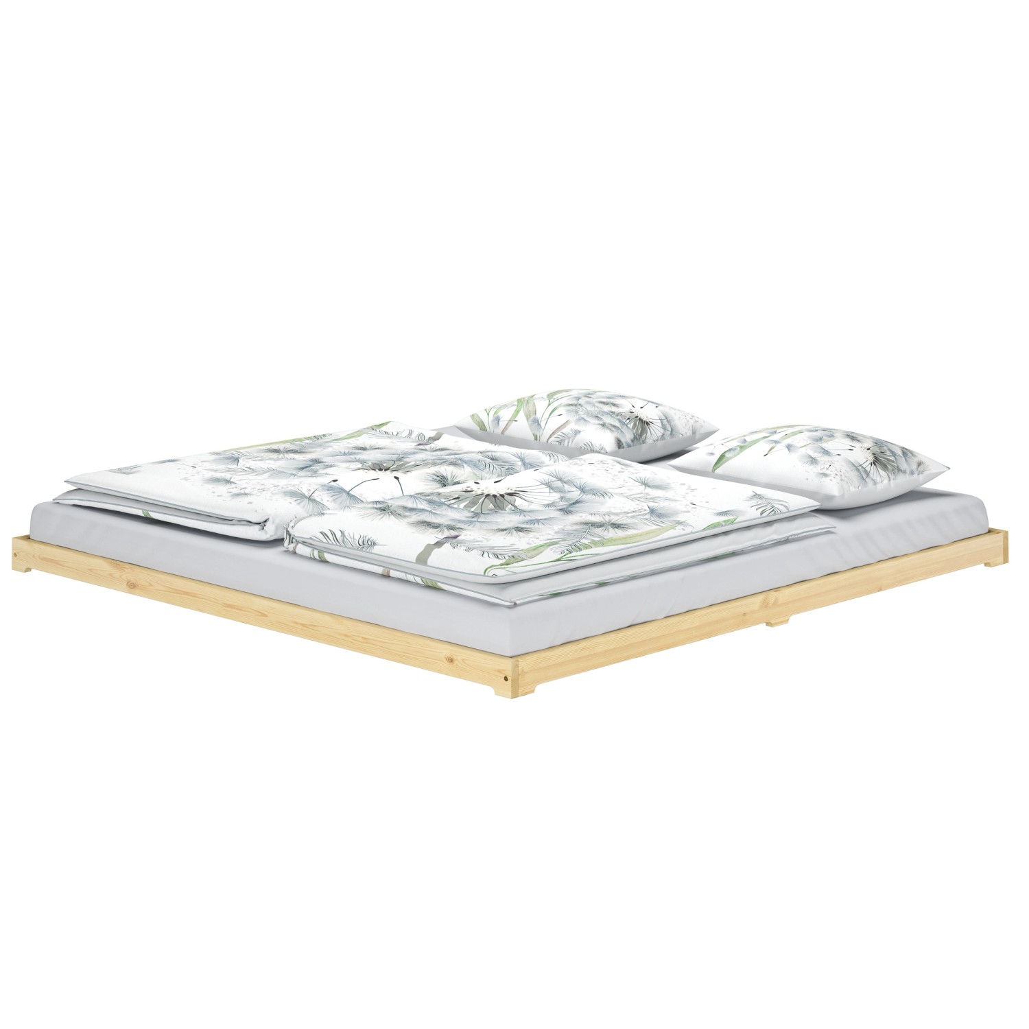 Erst-Holz Futonbett Bodenbett Niedriges Ehebett 200 x 200 Kiefer Massiv Modell 47 ohne Zubehör Erst-Holz Futonbett Bodenbett Niedriges Ehebett 200 x 200 Kiefer Massiv Modell 47 ohne Zubehör von Erst-Holz