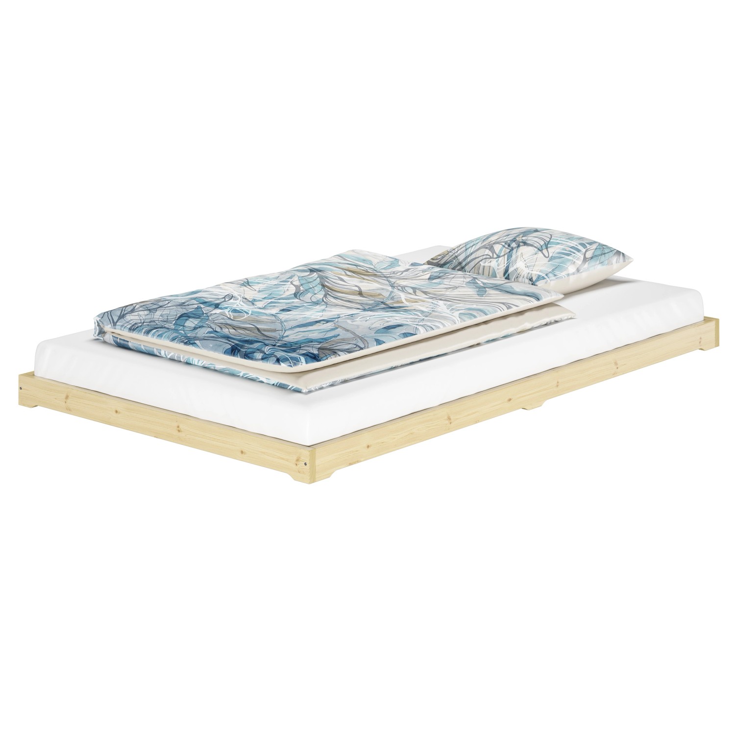 Erst-Holz Futonbett Studentenbett 120 x 200 Fichte Massiv Extra Niedrig Geölt Modell 47 ohne Zubehör Erst-Holz Futonbett Studentenbett 120 x 200 Fichte Massiv Extra Niedrig Geölt Modell 47 ohne Zubehör von Erst-Holz