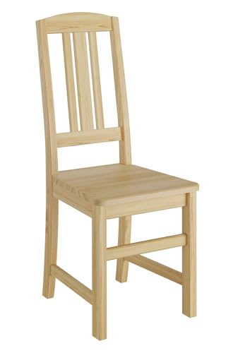 Erst-Holz Küchenstuhl Massivholzstuhl Esszimmerstuhl Kiefer Stuhl Natur 90.71-22 von Erst-Holz