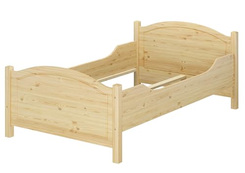 Erst-Holz Seniorenbett extra hoch 120x200 Massivholz Kiefer Holzbett Einzelbett Gästebett 60.40-12 oR von Erst-Holz