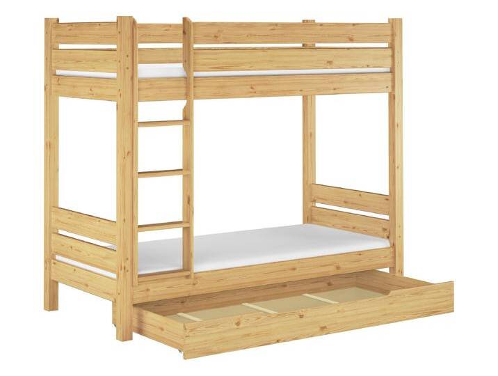 Etagenbett 100 x 200 Kiefer Massiv Extra Stabil Teilbare Nische 100 Etagenbett 100 x 200 Kiefer Massiv Extra Stabil Teilbare Nische 100 von Erst-Holz