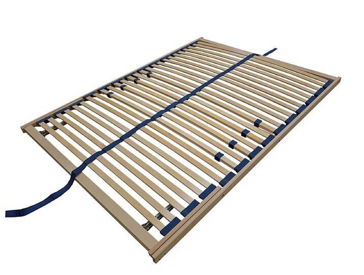 Federholzrahmen Lattenrost 140 x 220 cm Kopfteil Verstellbar von Erst-Holz