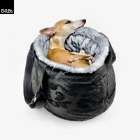 2-In-1 Hundetasche + Reisebett, Hundereisetasche Für Kleine Große Hunde, Windhundtasche Hundebett Unterwegs von ErubaDesign