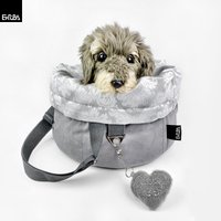 Hundetasche + Bett Für Kleine Hunde, Sommer Hundetragetasche, 2-In-1 Hundereisetasche Hundereisebett von ErubaDesign