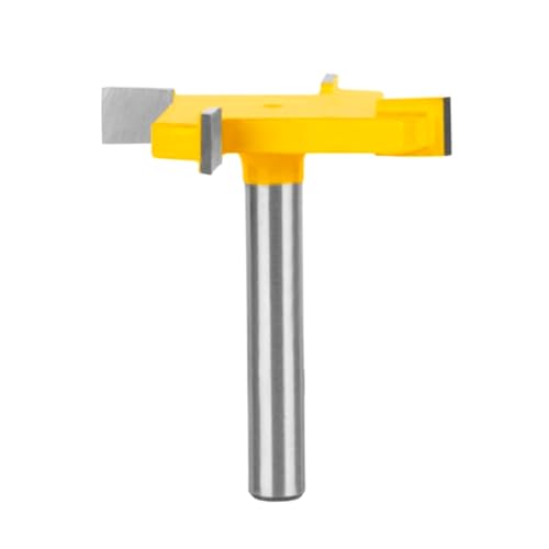 Eruceky Flächenhobelung Router Bits, Oberflächenbit Flächenfräser, Nutfräser, T-Track Router mit T-Nut Router Bits Set, Schaft Hobelfräser, Fräser Schaftfräser Holzbearbeitungswerkzeug Bit(Silber) Eruceky Flächenhobelung Router Bits, Oberflächenbit Flächenfräser, Nutfräser, T-Track Router mit T-Nut Router Bits Set, Schaft Hobelfräser, Fräser Schaftfräser Holzbearbeitungswerkzeug Bit(Silber) von Eruceky