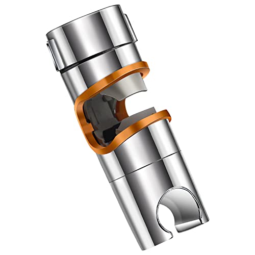 Handbrause Halterung, Duschhalterung Duschkopfhalterung Verstellbar Brausehalter Handbrause Brausehalter 360° drehbar Brausehalter für Slide Bar 20-25 mm Außen Durchmesser von Eruinfang