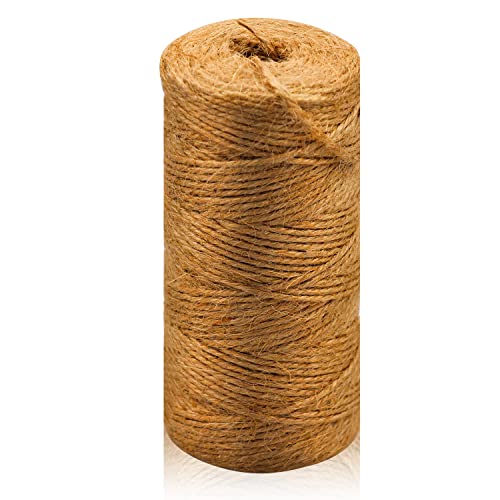 Juteschnur 100 Meter Garten Kordel 3-Lagig Bastelschnur Natur Jute Schnur Jutegarn Schnur 2 mm Jute-Schnur Dekokordel Perfekt für DIY Kunstgewerbe Gartenarbeit Juteschnur 100 Meter Garten Kordel 3-Lagig Bastelschnur Natur Jute Schnur Jutegarn Schnur 2 mm Jute-Schnur Dekokordel Perfekt für DIY Kunstgewerbe Gartenarbeit von Eruinfang
