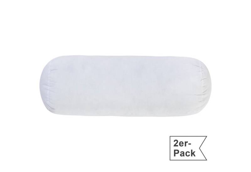 Erwin Müller Bett-Set Nackenrolle "Lech" 2er-Pack, Faserfüllung Uni von Erwin Müller