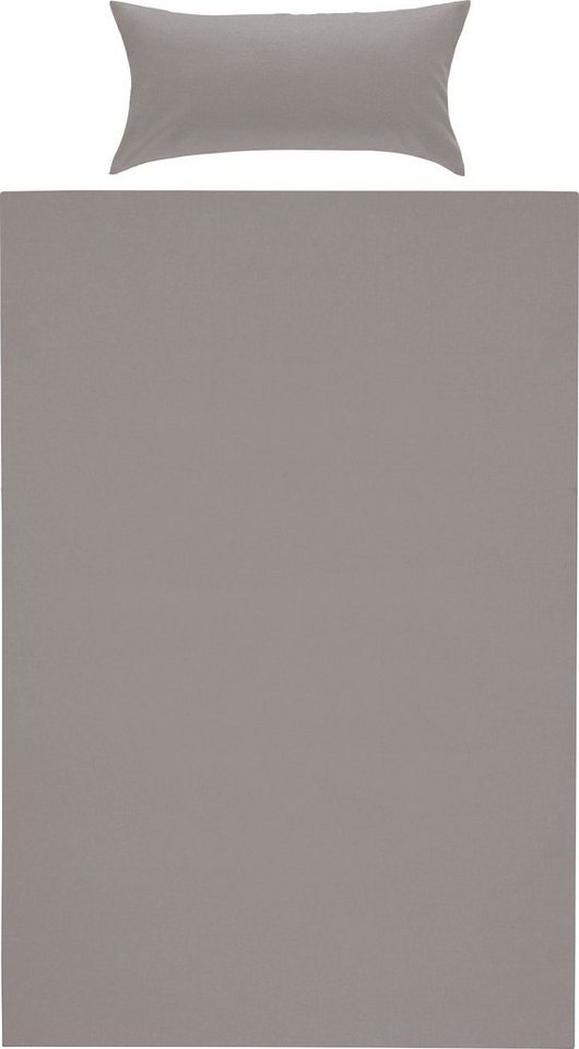 Erwin Müller Bettwäsche Bettwäsche "Nördlingen", Biber, 2 teilig, Uni Erwin Müller Bettwäsche Bettwäsche "Nördlingen", Biber, 2 teilig, Uni von Erwin Müller