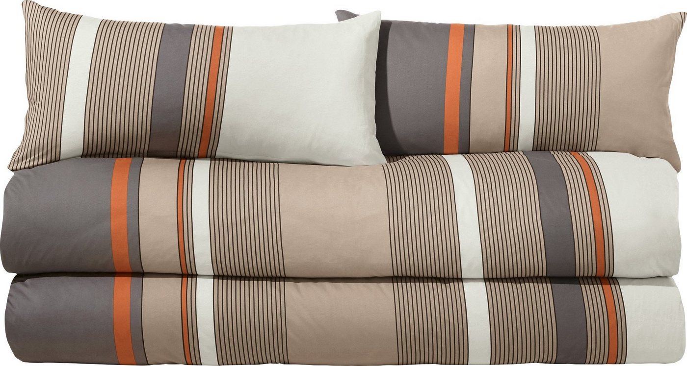 Erwin Müller Bettwäsche Bettwäsche Sparpaket 4-tlg., Jersey, Single-Jersey Streifen Erwin Müller Bettwäsche Bettwäsche Sparpaket 4-tlg., Jersey, Single-Jersey Streifen von Erwin Müller