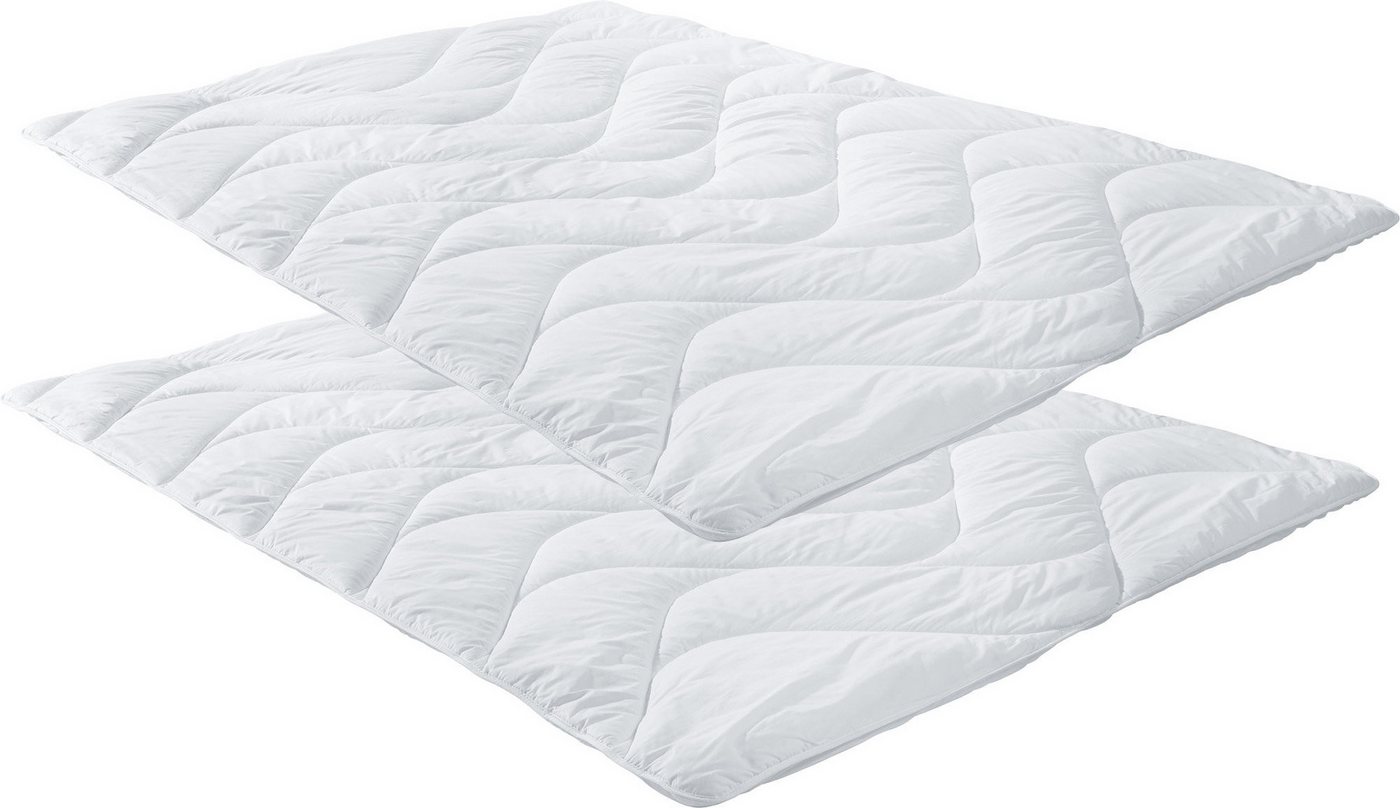 Erwin Müller Bett-Set Steppbett "Lech" 2er-Pack, Faserfüllung Uni Erwin Müller Bett-Set Steppbett "Lech" 2er-Pack, Faserfüllung Uni von Erwin Müller